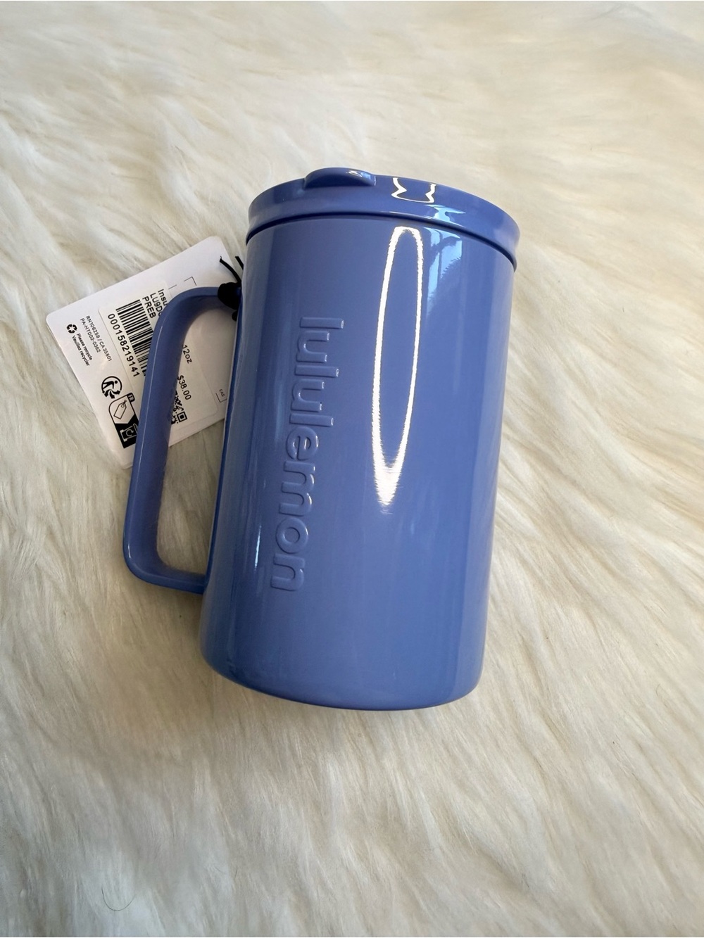 Lululemon Athletica Insulated Mug 12oz PREB New